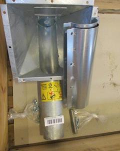 Downgate 300x300 102mm-D85/D27 45deg M&M